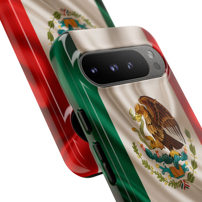 Mexico Flag Phone Case | Mexican Pride iPhone & Samsung Case | Tricolor Aesthetic Tough Protective Cover