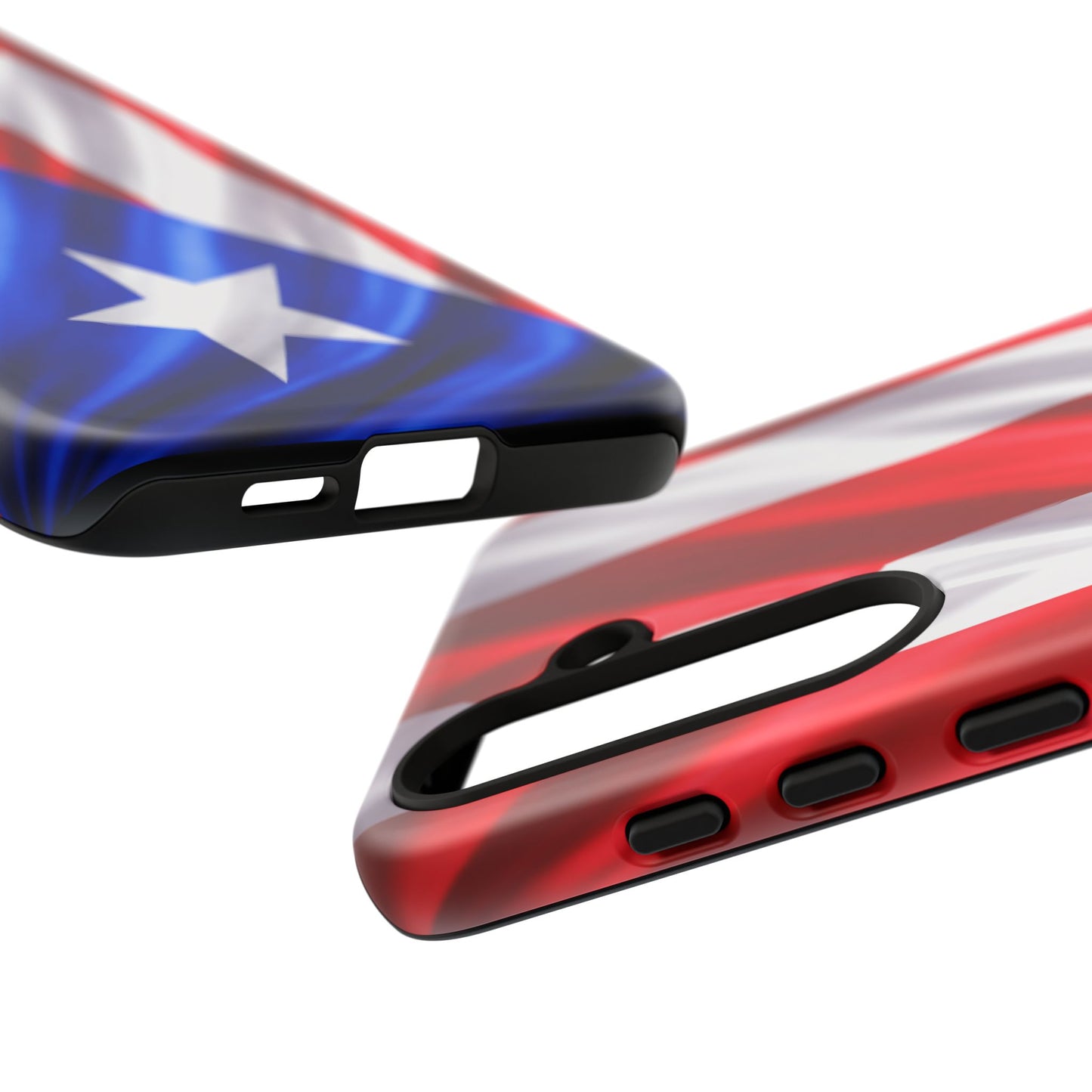 Puerto Rico Flag Phone Case | Boricua Pride Tough Case | Puerto Rican Flag Protective Cover for iPhone & Samsung