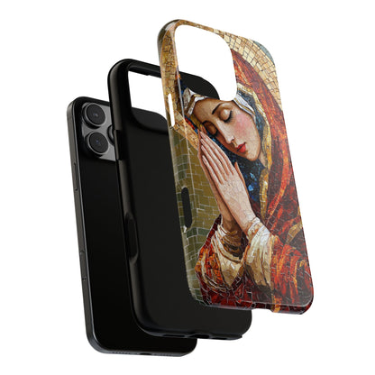 Virgin Mary Phone Case, Catholic Phone Case, Christian Aesthetic Case, Religious iPhone Case, Saint Art Case, Faith Gift