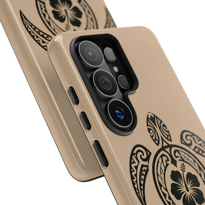 Polynesian Turtle Phone Case | Hawaiian Beach Tough Cover