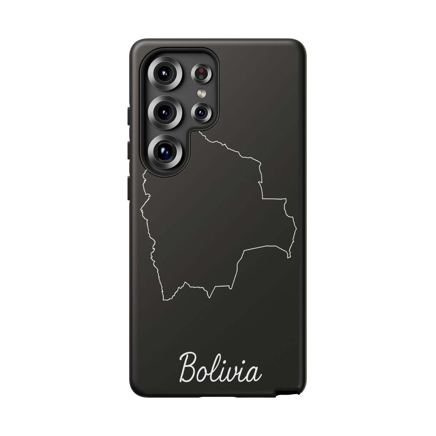 Bolivia Outline Phone Case – Minimal Country Map Tough Cover