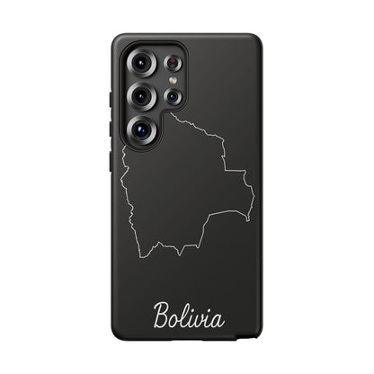 Bolivia Outline Phone Case – Minimal Country Map Tough Cover