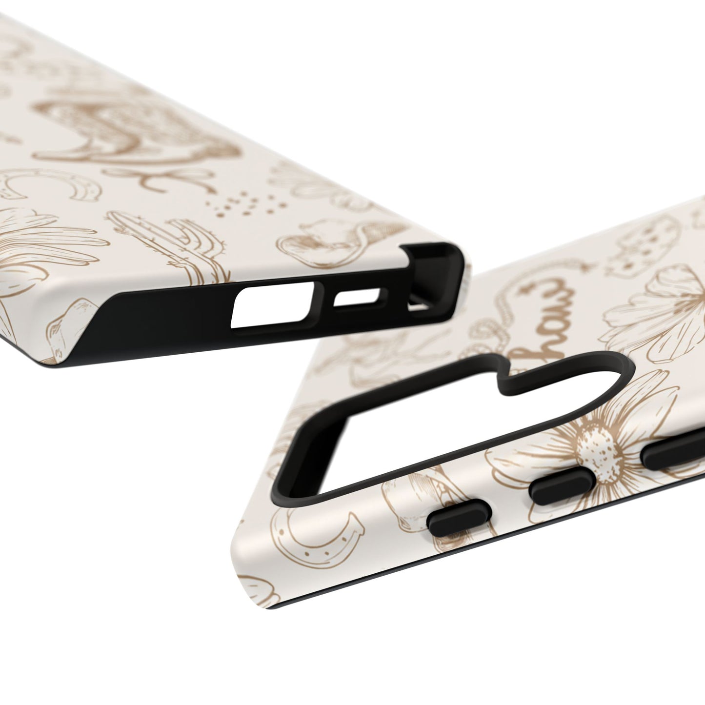 Western Cowgirl Phone Case for iPhone Samsung Galaxy Pixel Tough Case