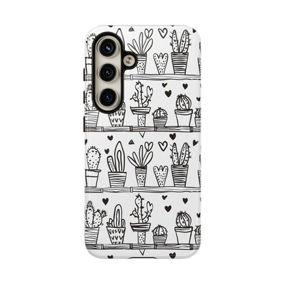 Cactus Succulent Phone Case Cute Plant Aesthetic iPhone Samsung Cover