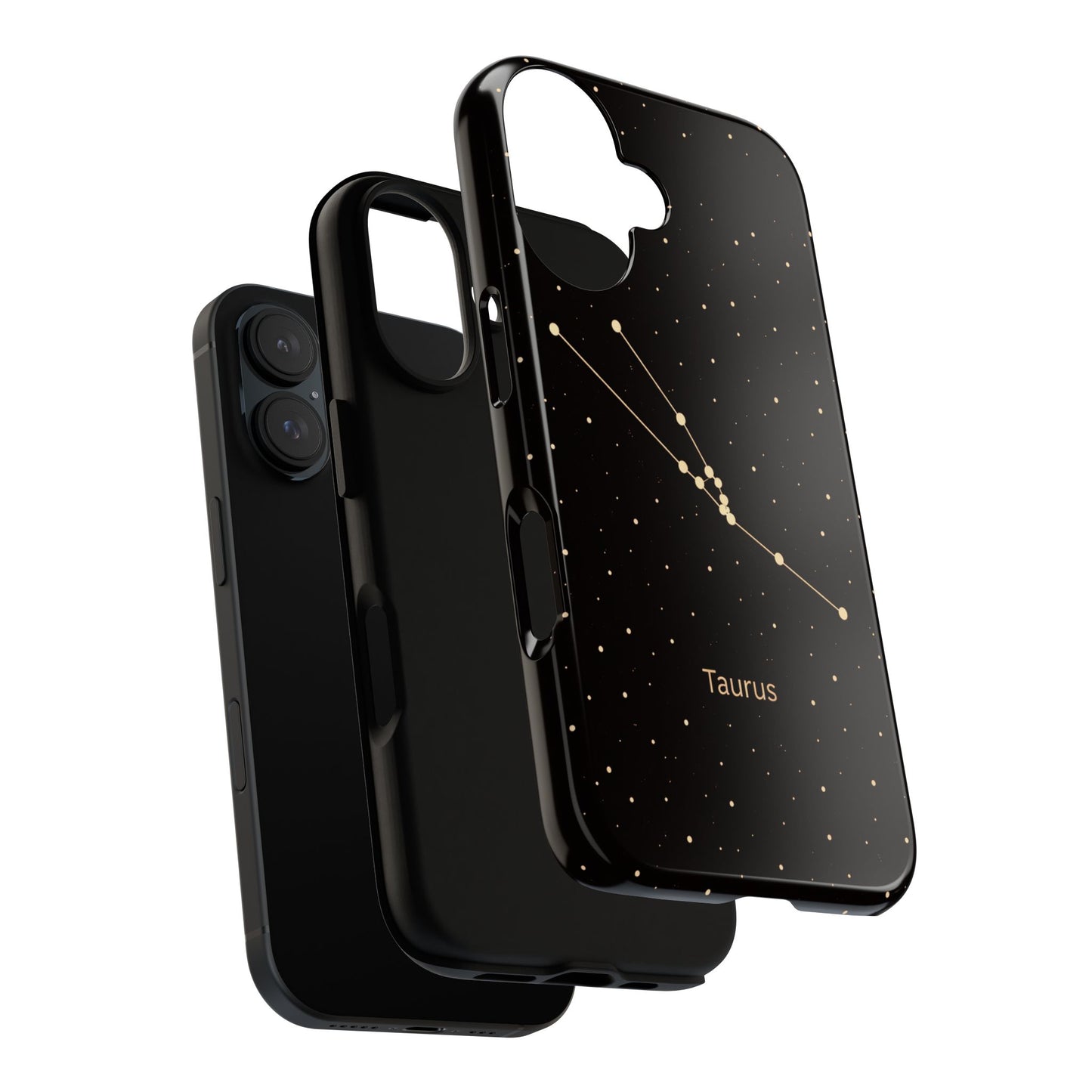 Taurus Zodiac Constellation Phone Case – Luxe Gold Celestial Cover