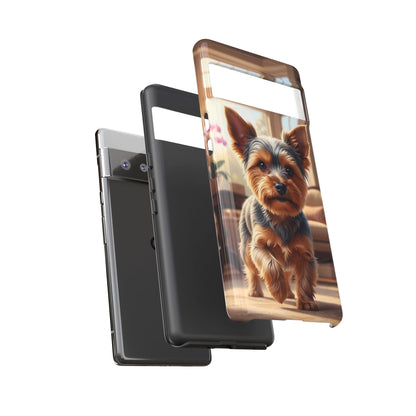 Yorkshire Terrier Phone Case – Cute Yorkie Puppy Tough Case (iPhone, Samsung, Pixel)
