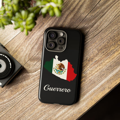 Guerrero Mexico Flag Map Phone Case | Mexican American Pride Tough Case for iPhone & Samsung