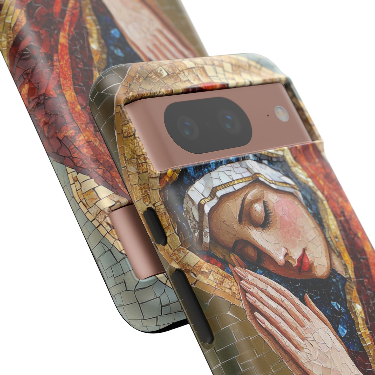 Virgin Mary Phone Case, Catholic Phone Case, Christian Aesthetic Case, Religious iPhone Case, Saint Art Case, Faith Gift