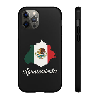 Aguascalientes Mexico Flag Map Phone Case | Mexican American Pride Tough Case for iPhone & Samsung