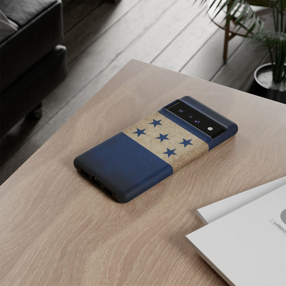 Honduras Flag Phone Case | Vintage Honduran Flag iPhone & Samsung Tough Protective Case