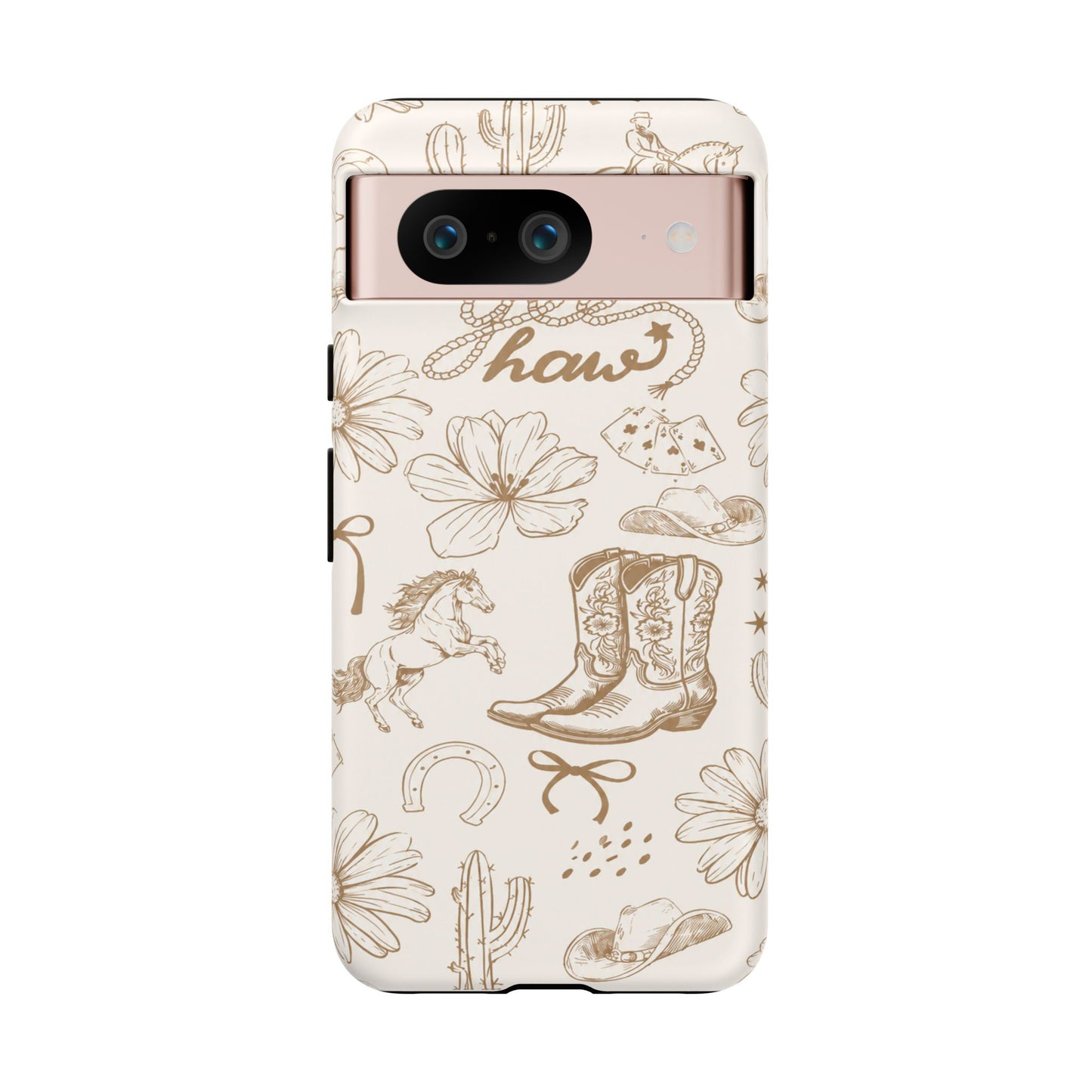 Western Cowgirl Phone Case for iPhone Samsung Galaxy Pixel Tough Case