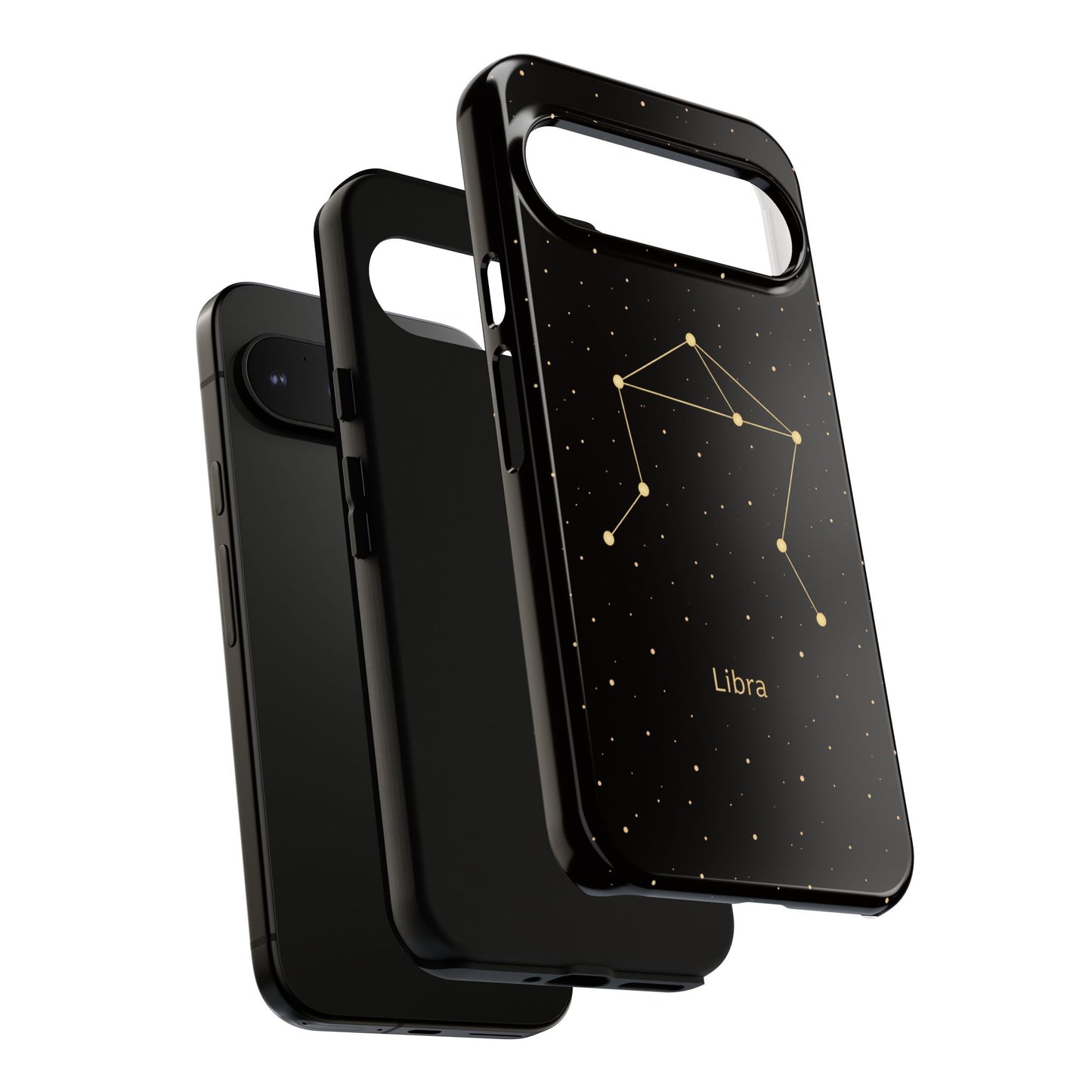 Libra Zodiac Constellation Phone Case – Luxe Gold Celestial Cover
