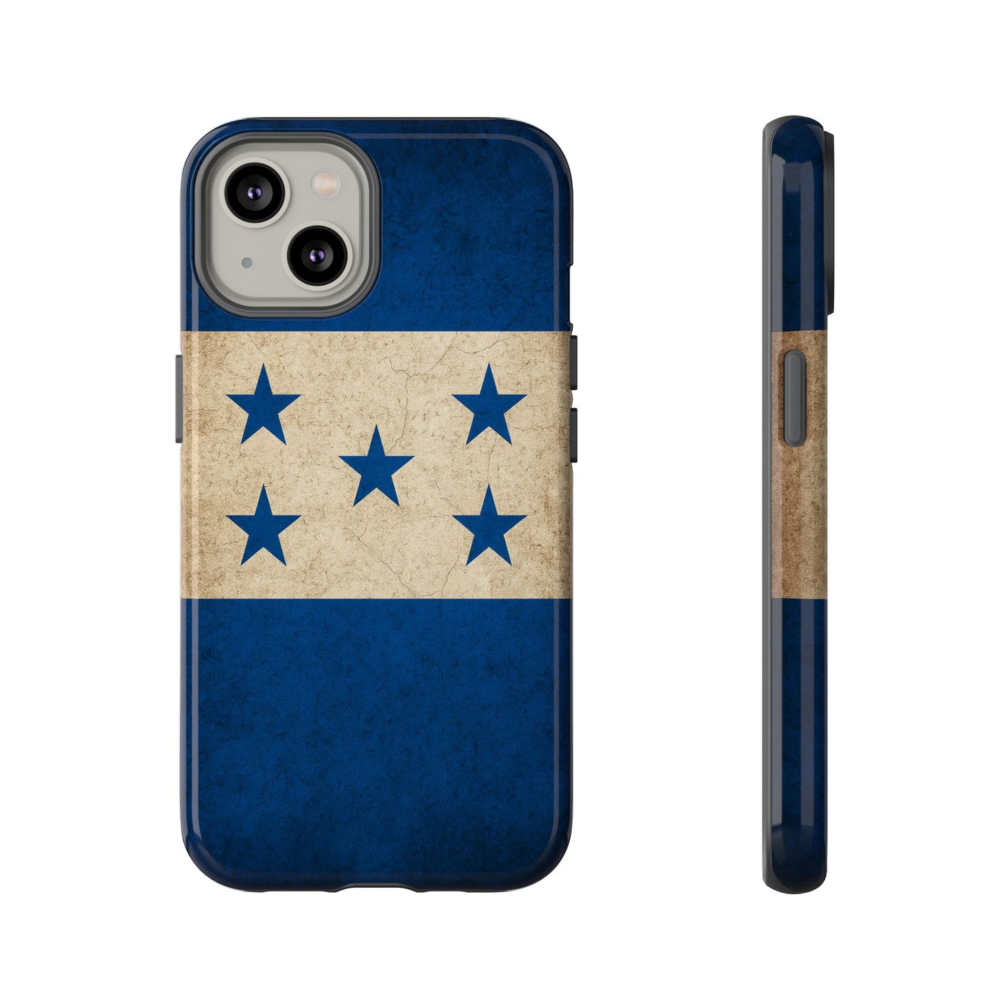 Honduras Flag Phone Case | Vintage Honduran Flag iPhone & Samsung Tough Protective Case