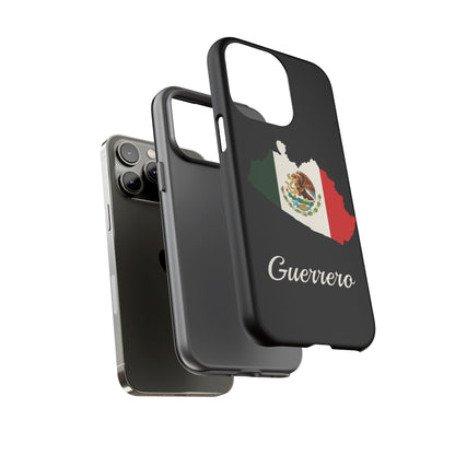Guerrero Mexico Flag Map Phone Case | Mexican American Pride Tough Case for iPhone & Samsung