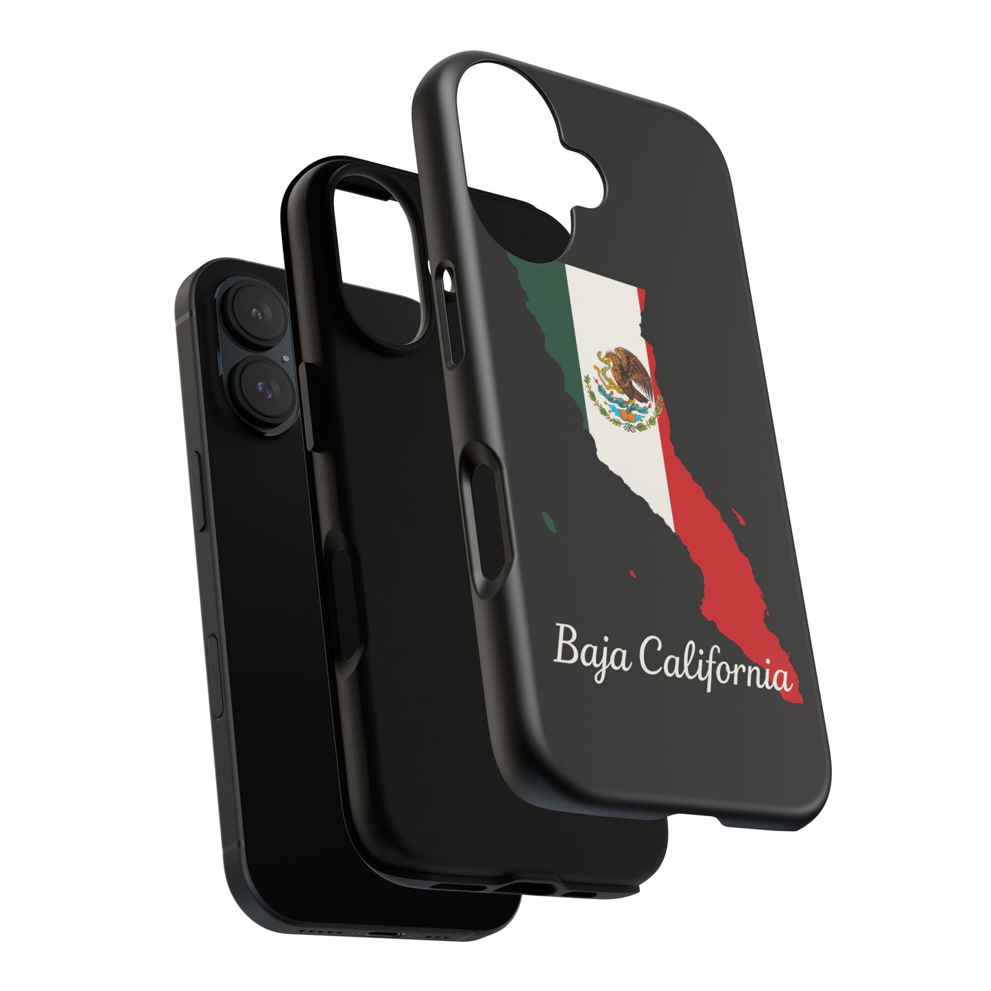 Baja California Mexico Flag Map Phone Case | Mexican American Pride Tough Case for iPhone & Samsung