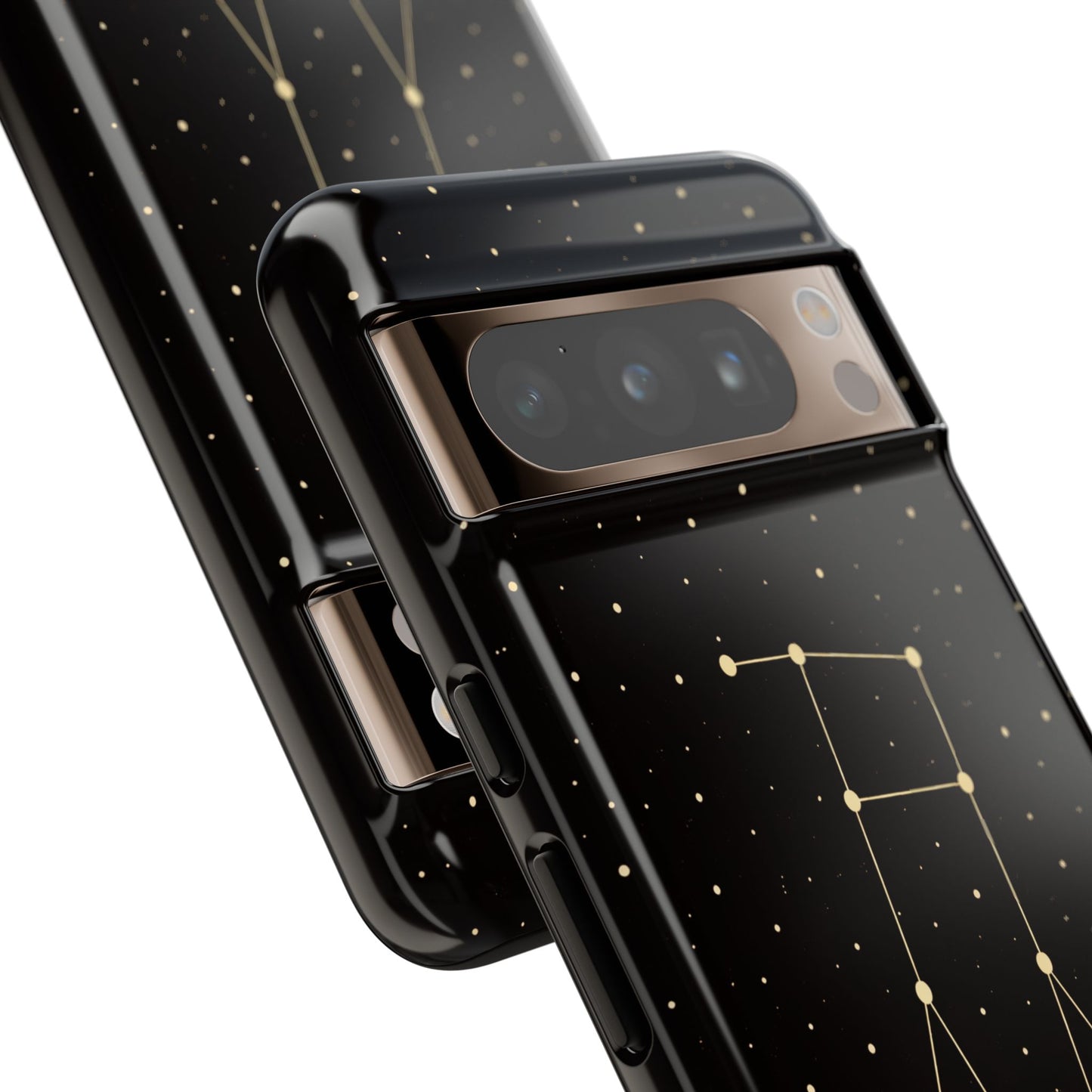 Gemini Zodiac Constellation Phone Case – Luxe Gold Celestial Cover