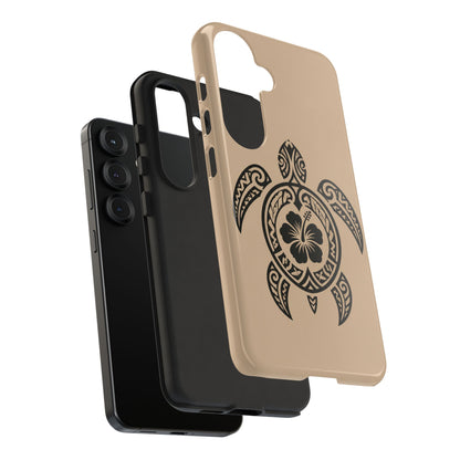 Polynesian Turtle Phone Case | Hawaiian Beach Tough Cover