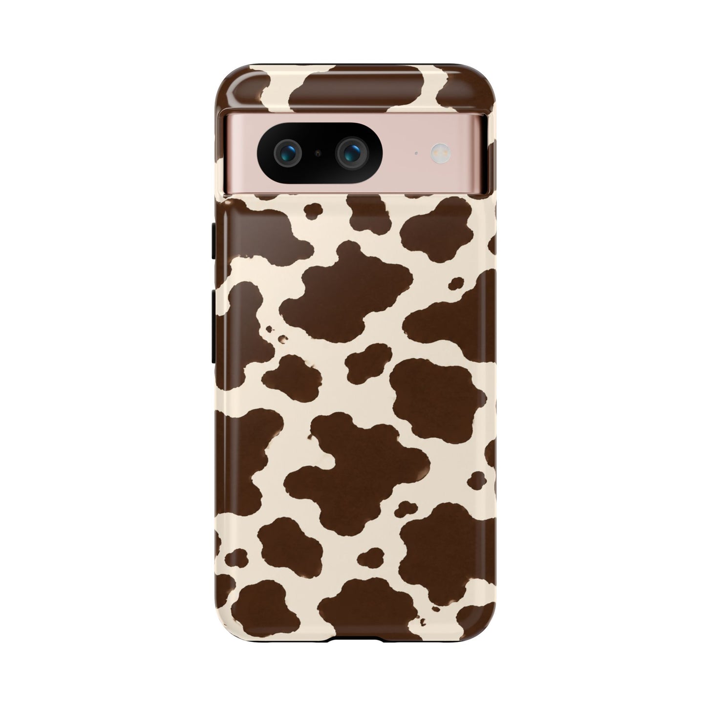 Western Cow Print Tough Phone Case for iPhone Samsung Galaxy Pixel