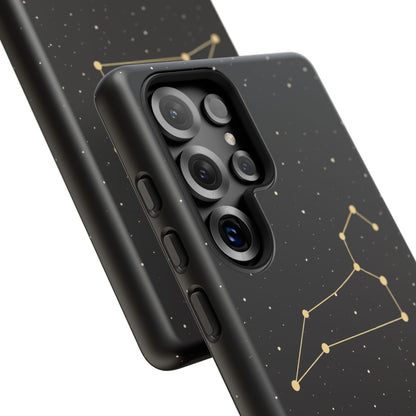 Leo Zodiac Constellation Phone Case – Luxe Gold Celestial Cover