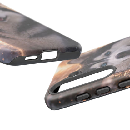 Siberian Husky Tough Phone Case | Blue Eyes Dog Cover Protective iPhone Case