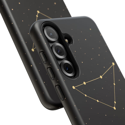 Capricorn Zodiac Constellation Phone Case – Luxe Gold Celestial Cover
