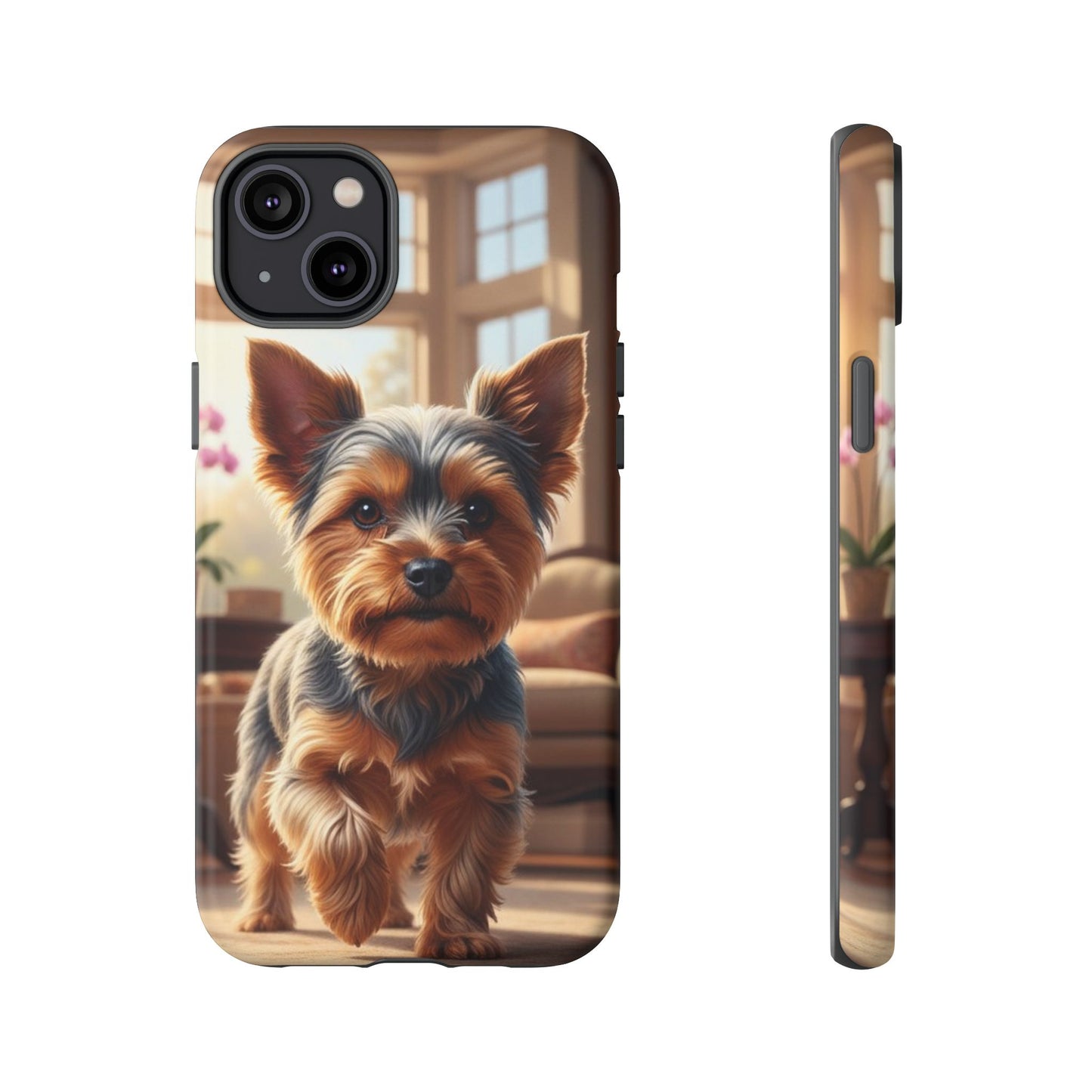 Yorkshire Terrier Phone Case – Cute Yorkie Puppy Tough Case (iPhone, Samsung, Pixel)