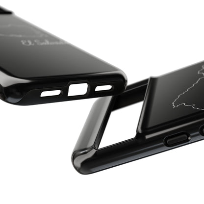 El Salvador Outline Phone Case – Minimal Country Map Tough Case (iPhone, Samsung, Pixel)