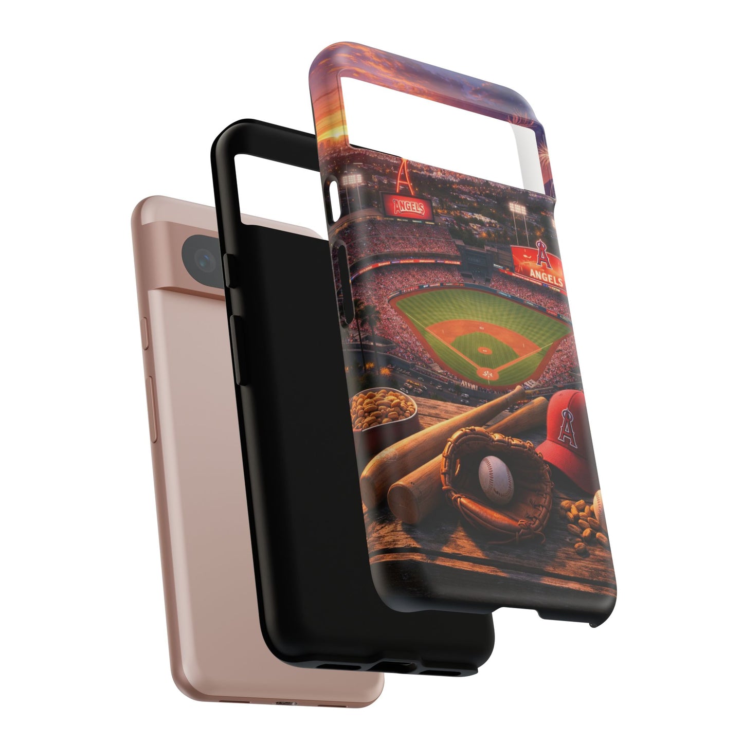 Baseball Stadium Phone Case Sports Fan Ballpark Game Day Tough Case