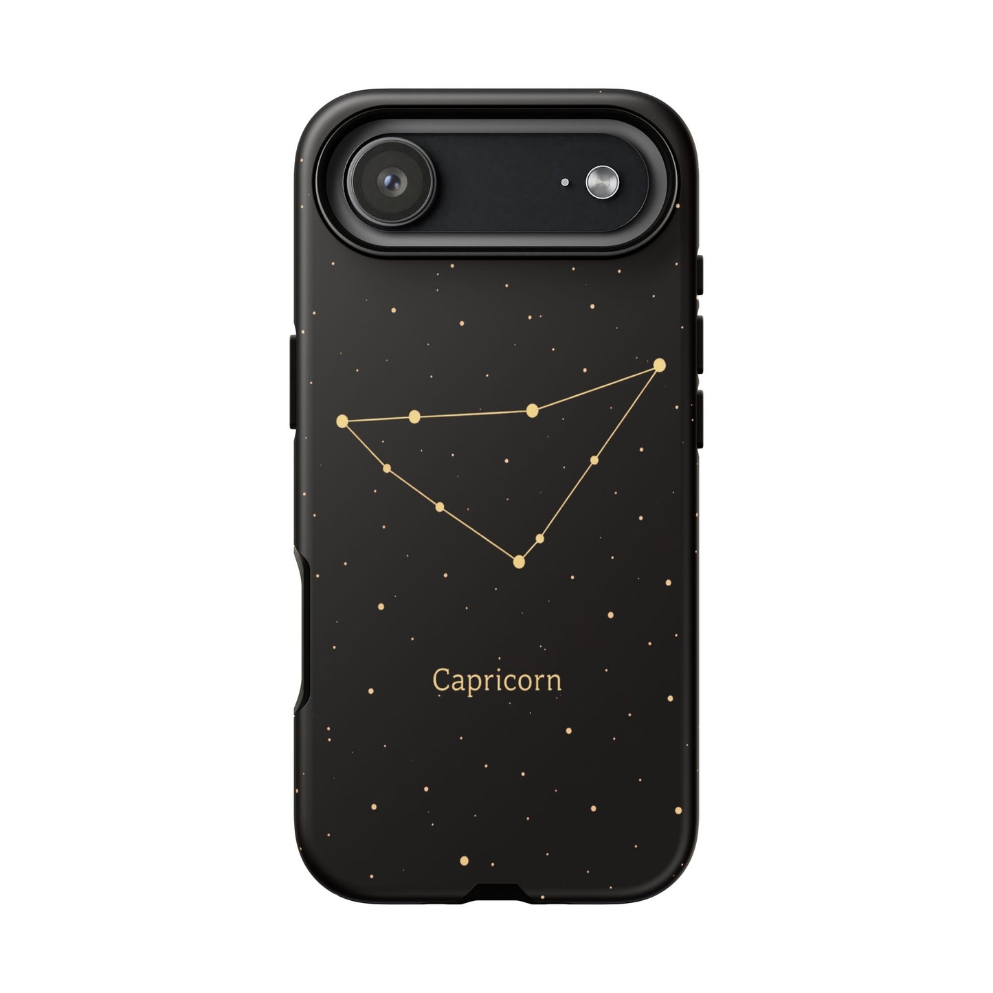 Capricorn Zodiac Constellation Phone Case – Luxe Gold Celestial Cover