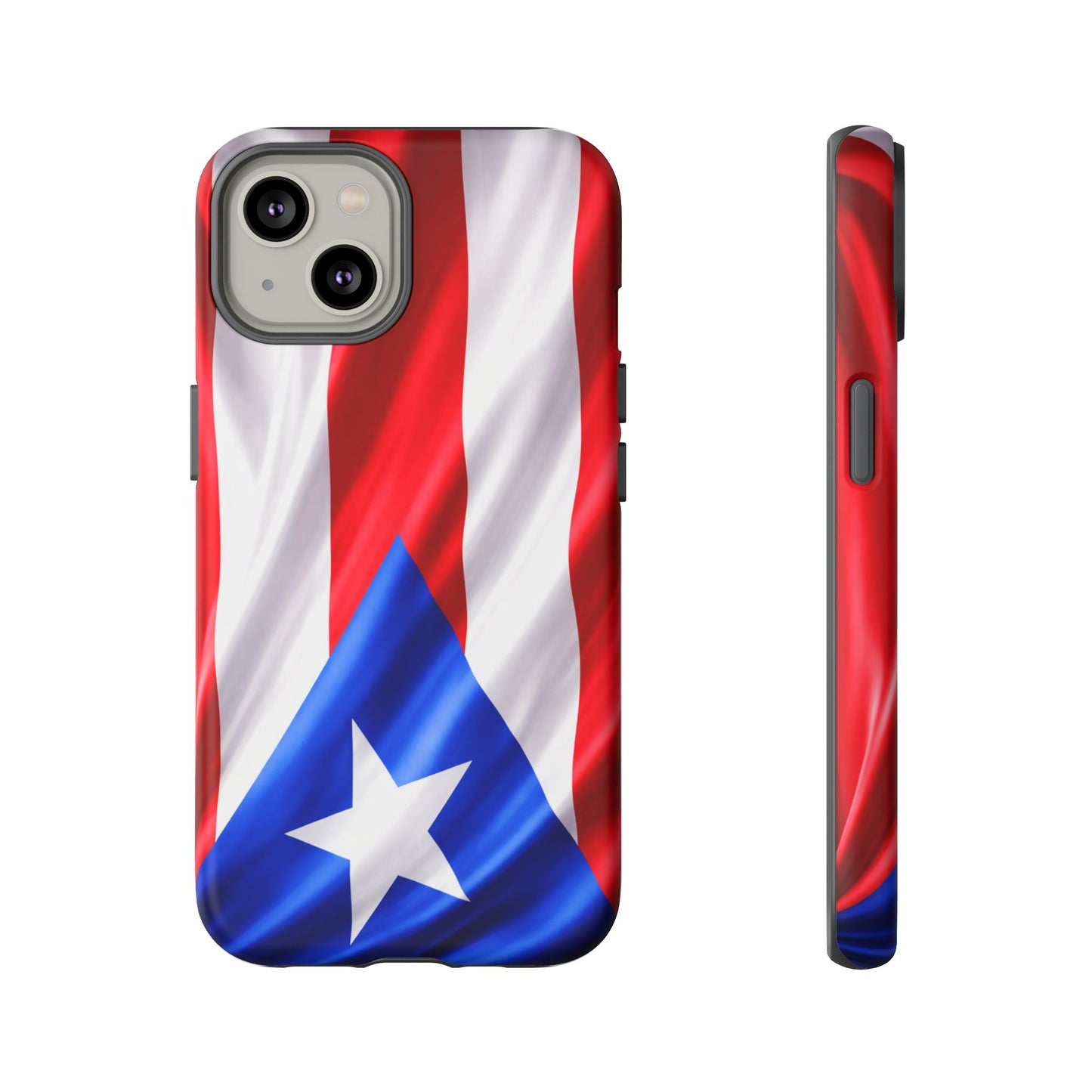 Puerto Rico Flag Phone Case | Boricua Pride Tough Case | Puerto Rican Flag Protective Cover for iPhone & Samsung