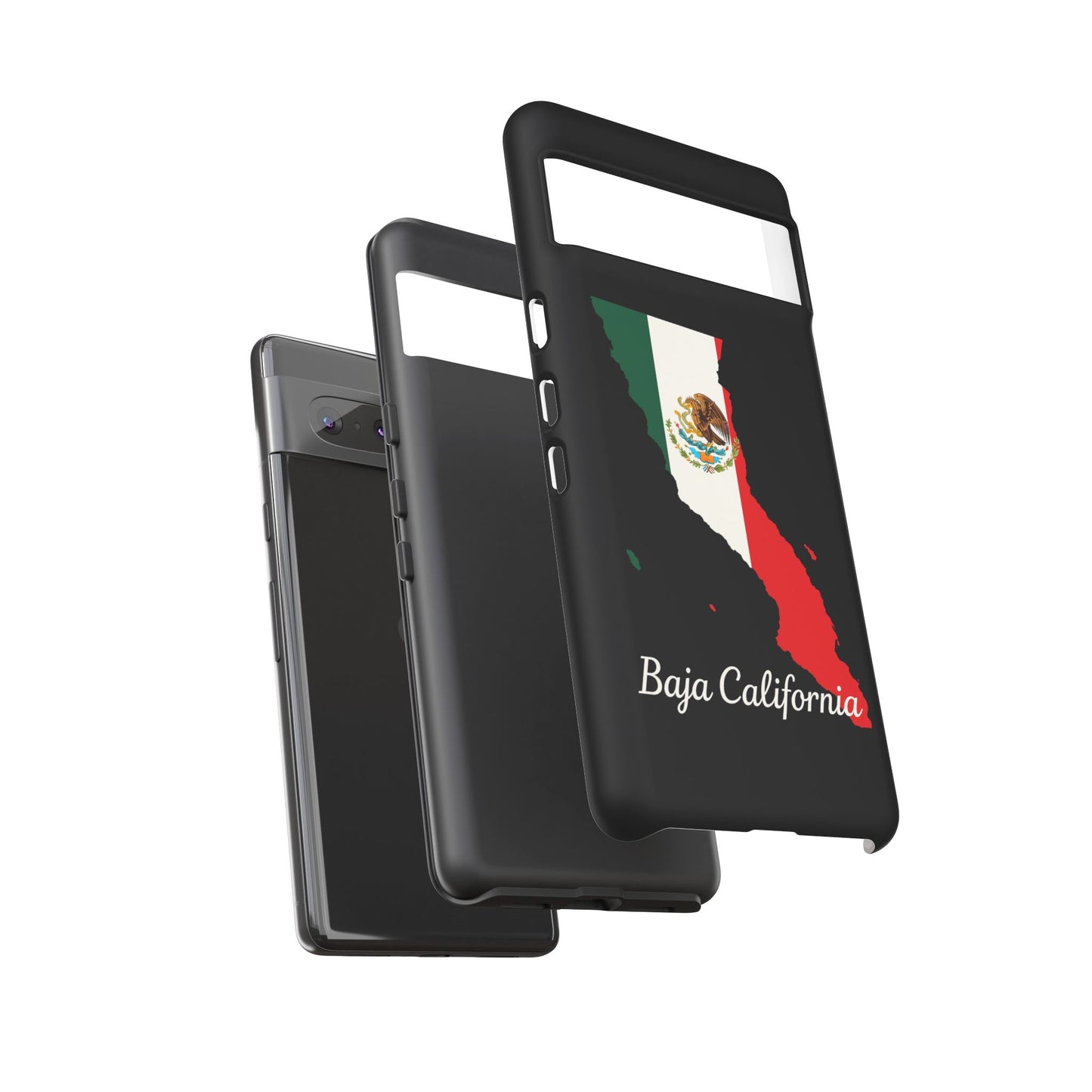 Baja California Mexico Flag Map Phone Case | Mexican American Pride Tough Case for iPhone & Samsung