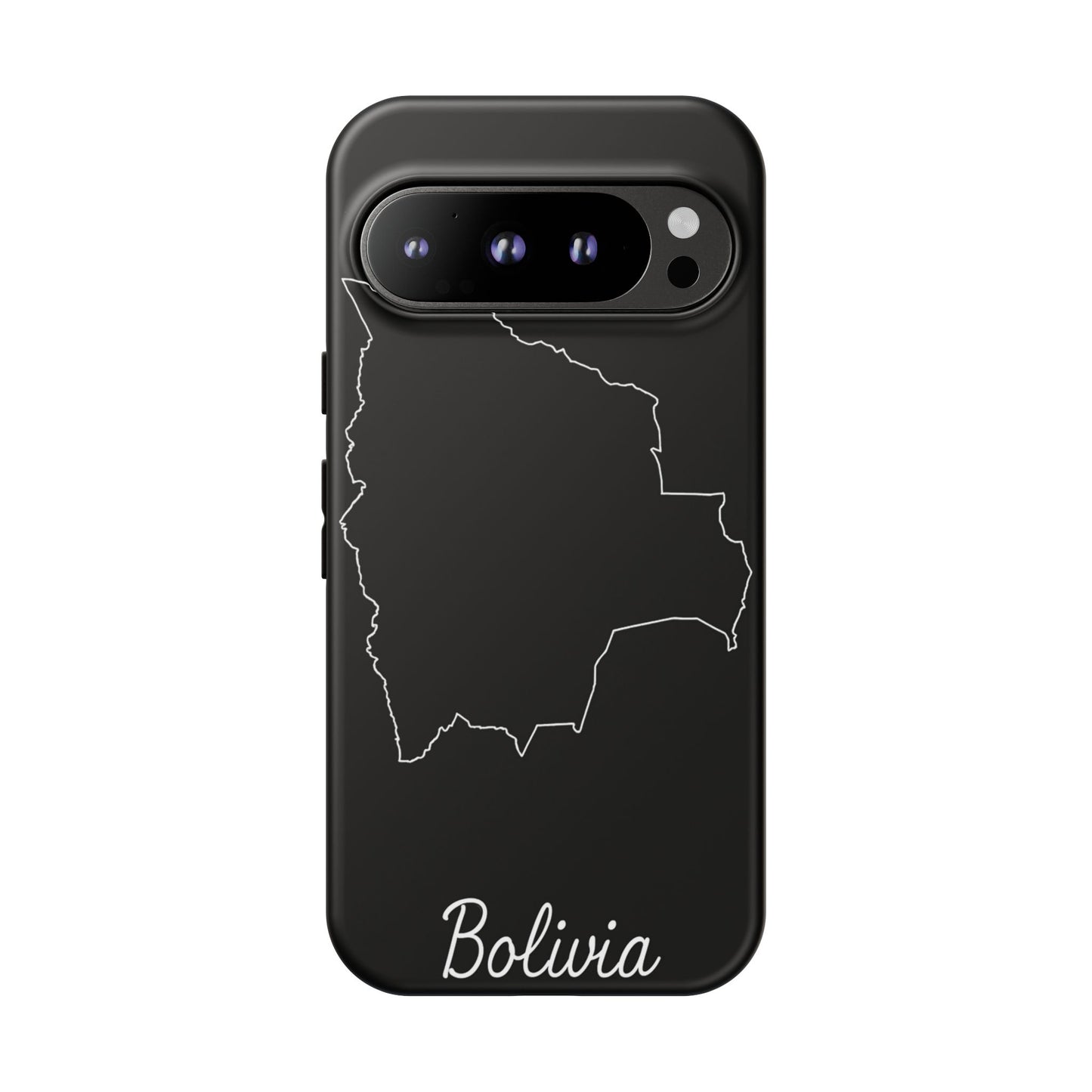 Bolivia Outline Phone Case – Minimal Country Map Tough Cover