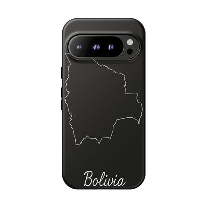 Bolivia Outline Phone Case – Minimal Country Map Tough Cover