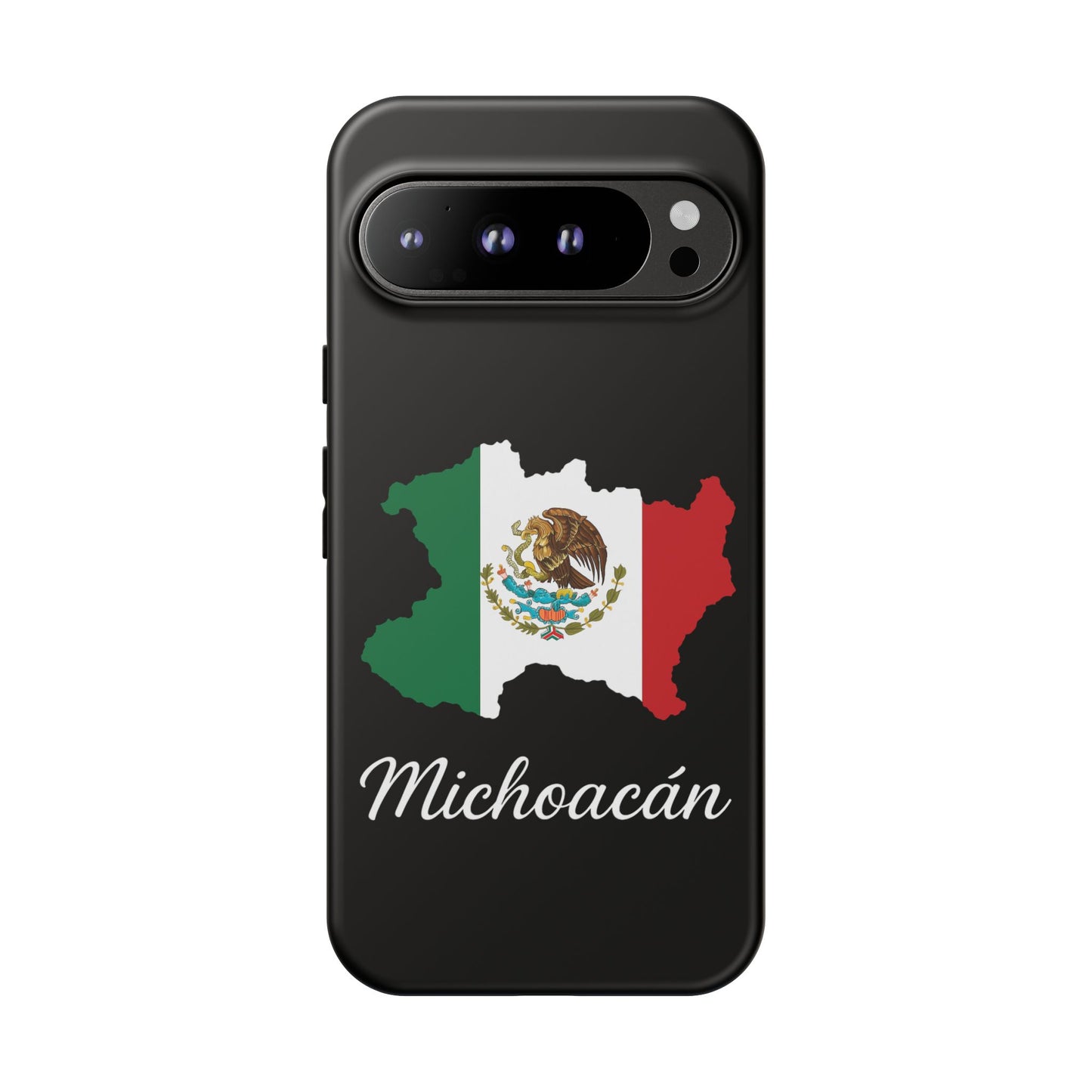 Michoacán Mexico Flag Map Phone Case | Mexican American Pride Tough Case for iPhone & Samsung