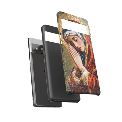 Virgin Mary Phone Case, Catholic Phone Case, Christian Aesthetic Case, Religious iPhone Case, Saint Art Case, Faith Gift