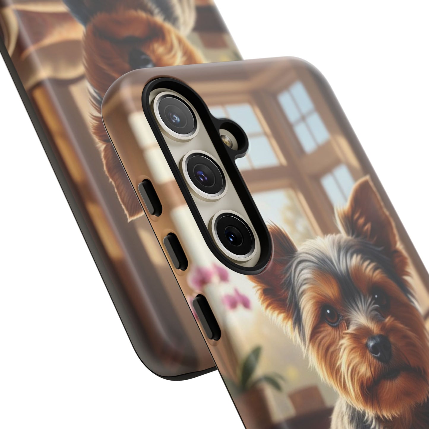Yorkshire Terrier Phone Case – Cute Yorkie Puppy Tough Case (iPhone, Samsung, Pixel)