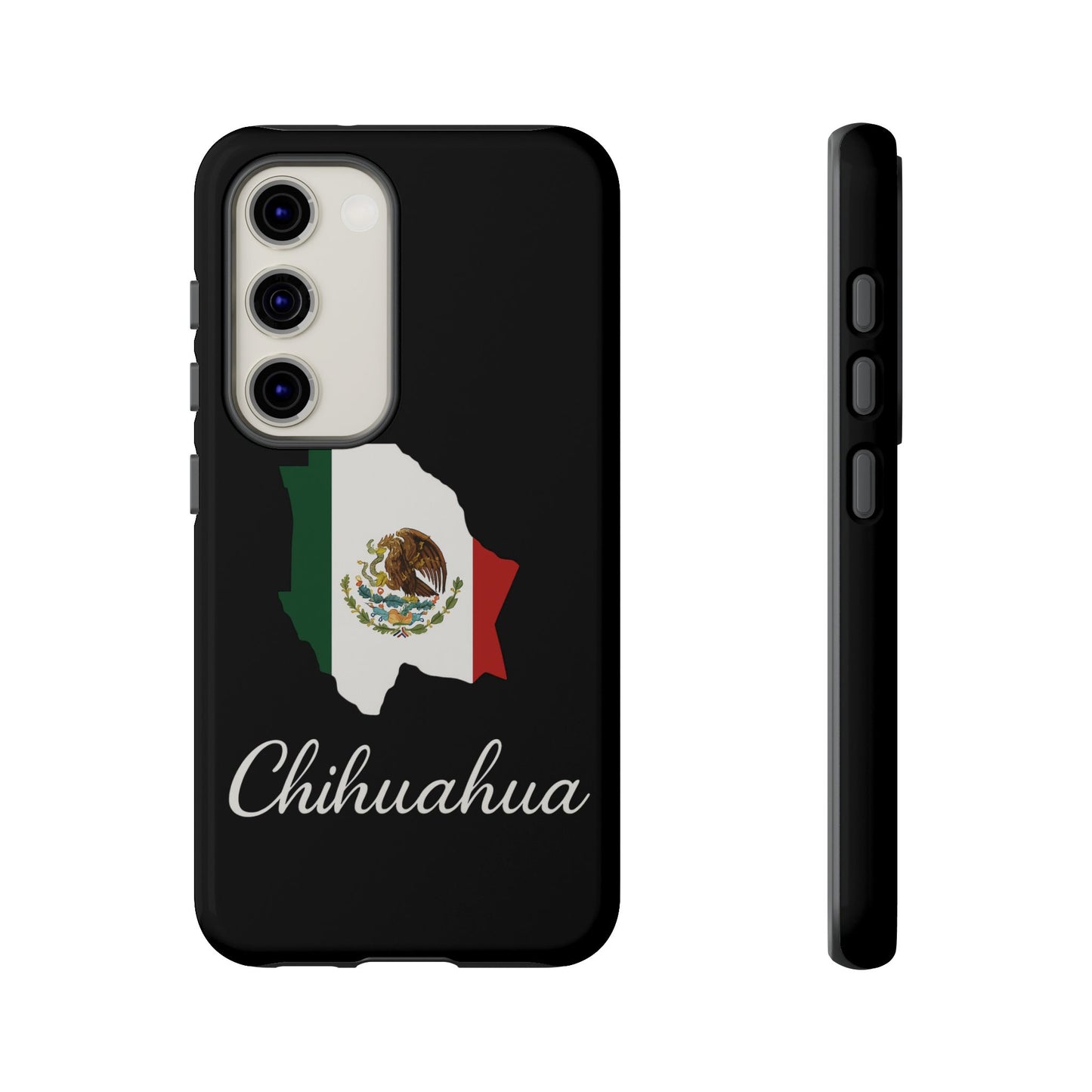 Chihuahua Mexico Flag Map Phone Case | Mexican American Pride Tough Case for iPhone & Samsung