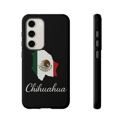Chihuahua Mexico Flag Map Phone Case | Mexican American Pride Tough Case for iPhone & Samsung