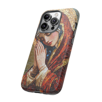 Virgin Mary Phone Case, Catholic Phone Case, Christian Aesthetic Case, Religious iPhone Case, Saint Art Case, Faith Gift
