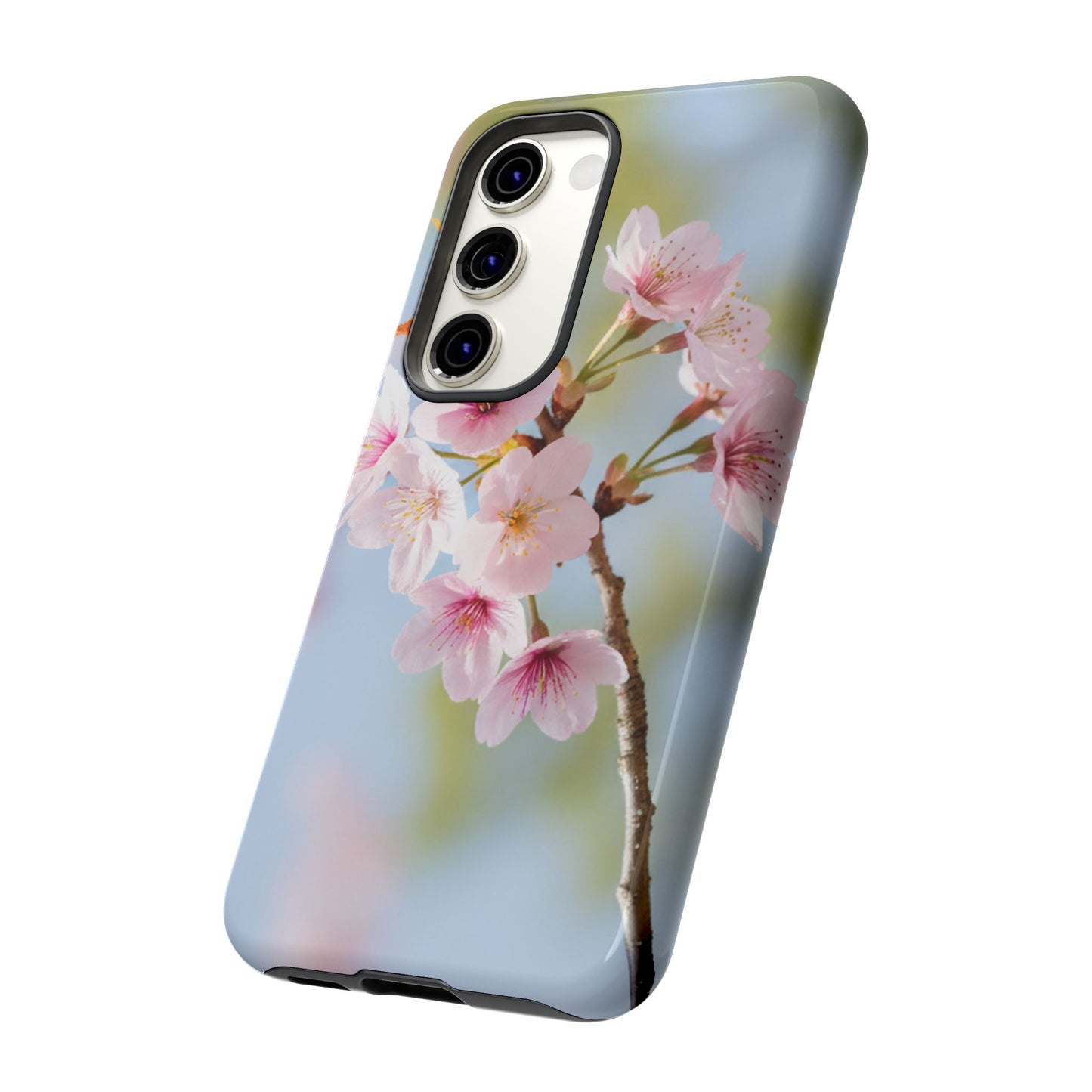 Cherry Blossom Phone Case – Pink Floral Tough Case (iPhone, Samsung Galaxy, Pixel)