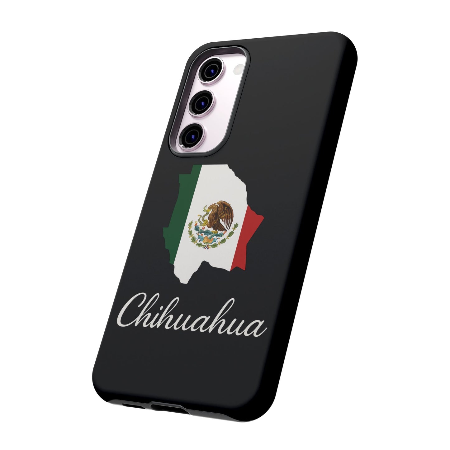 Chihuahua Mexico Flag Map Phone Case | Mexican American Pride Tough Case for iPhone & Samsung