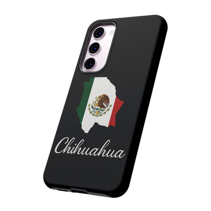 Chihuahua Mexico Flag Map Phone Case | Mexican American Pride Tough Case for iPhone & Samsung