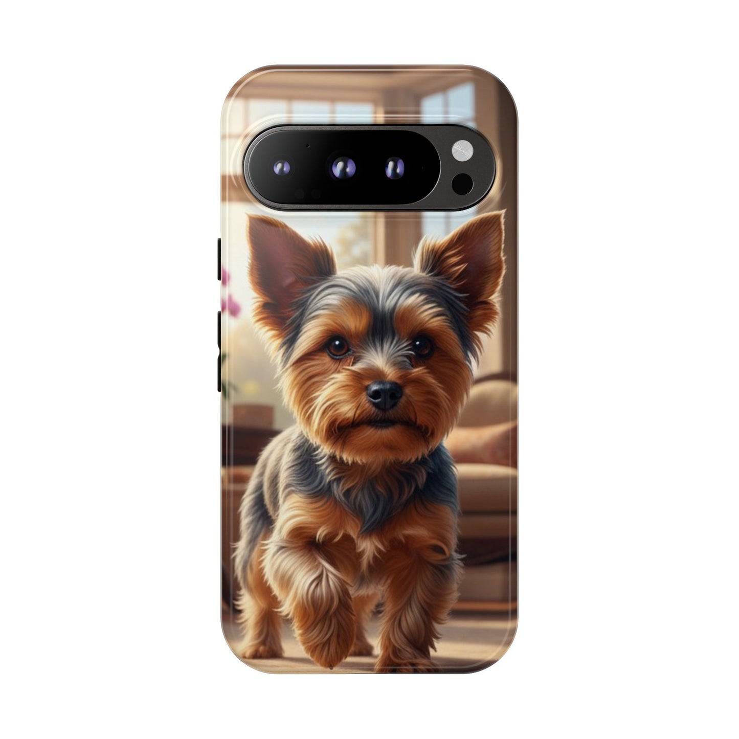 Yorkshire Terrier Phone Case – Cute Yorkie Puppy Tough Case (iPhone, Samsung, Pixel)