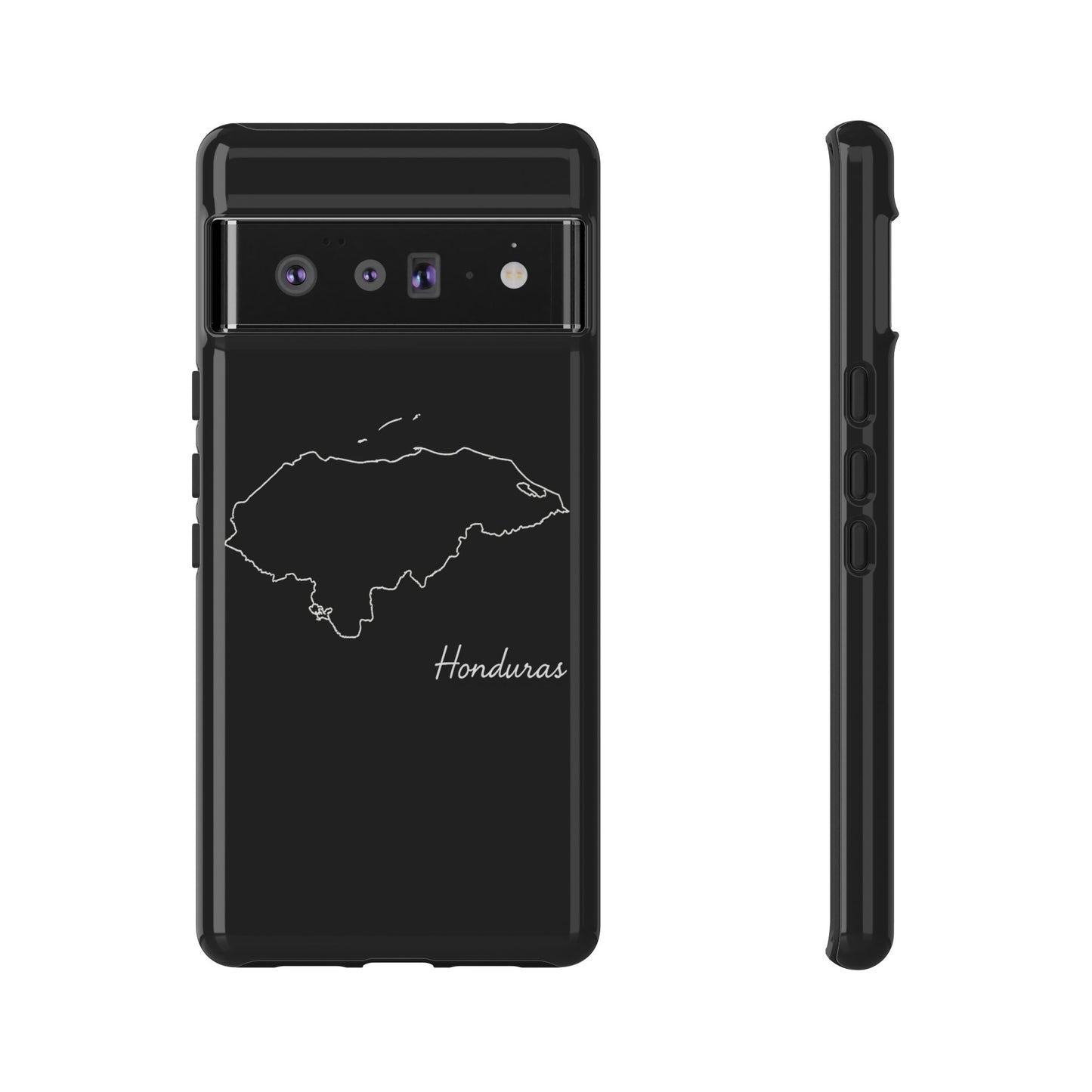 Honduras Outline Phone Case – Minimal Country Map Tough Case (iPhone, Samsung, Pixel)