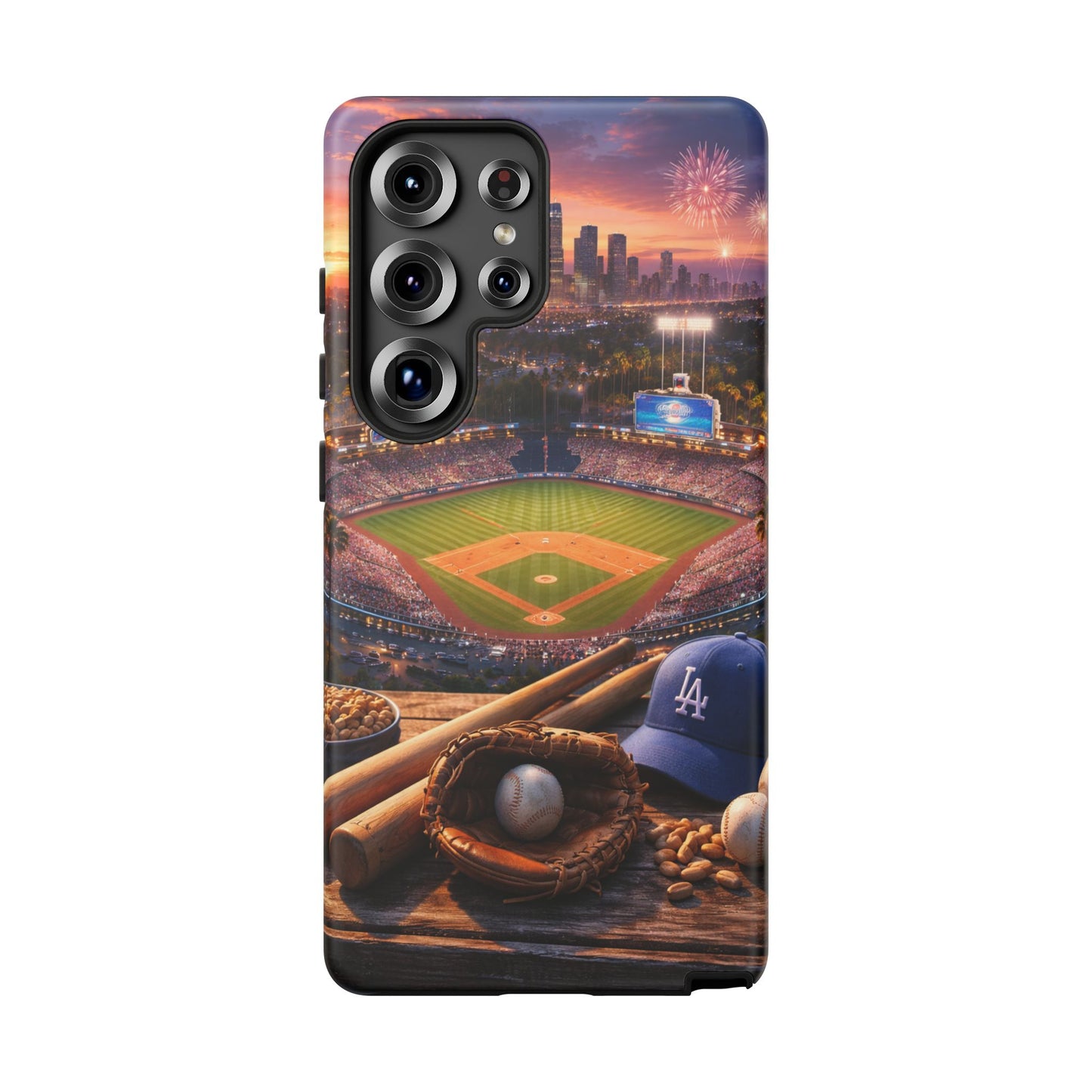 Baseball Sunset Stadium Phone Case LA Game Day Sports Aesthetic Case
