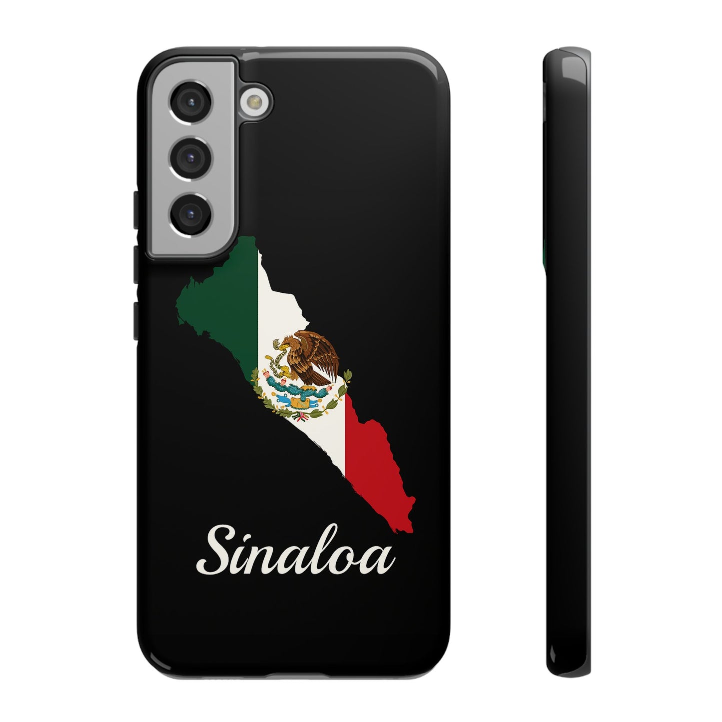 Sinaloa Mexico Flag Map Phone Case | Mexican American Pride Tough Case for iPhone & Samsung