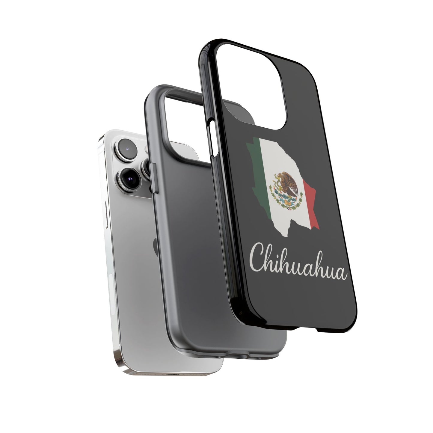 Chihuahua Mexico Flag Map Phone Case | Mexican American Pride Tough Case for iPhone & Samsung