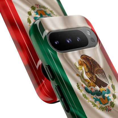 Mexico Flag Phone Case | Mexican Pride iPhone & Samsung Case | Tricolor Aesthetic Tough Protective Cover