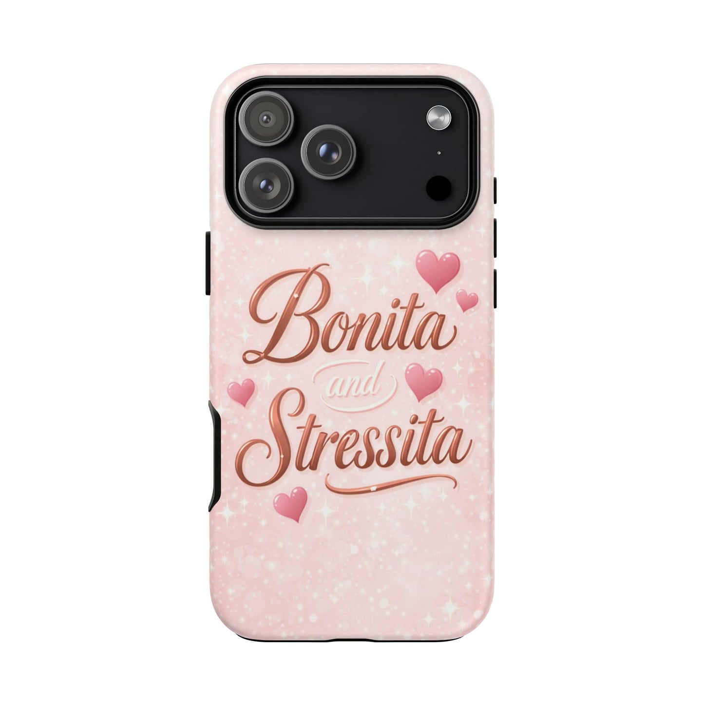 Bonita Stressita Phone Case Cute Latina Aesthetic Pink Coquette Case