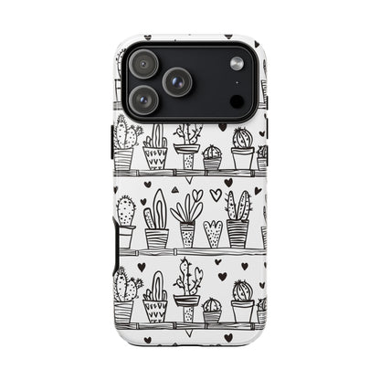 Cactus Succulent Phone Case Cute Plant Aesthetic iPhone Samsung Cover